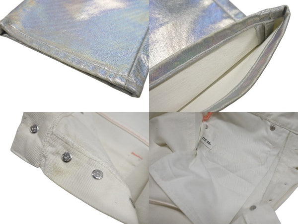極美品 Acne studios bla konst アクネ ストゥディオス ブラコンスト 1996 Holographic Foil Classic Fit Jeans デニム YZERR私物 サイズ31 中古 4b005885