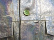 画像をギャラリービューアに読み込む, ACNE STUDIOS アクネストゥディオズ デニムジャケット YZERR私物 コットン シルバー サイズ50 美品 中古 4b005887