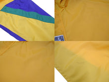 画像をギャラリービューアに読み込む, 極美品 BALENCIAGA バレンシアガ カラーブロック ナイロンジャケット 18AW YZERR着用 イエロー グリーン パープル サイズ46 中古 4b005888