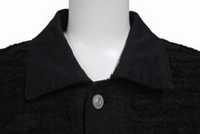 画像をギャラリービューアに読み込む, 極美品 1017 ALYX 9SM blackmeans アリクス ブラックミーンズ デニムジャケット YZERR私物 コットン ポリウレタン ブラック サイズ48 中古 4b005889