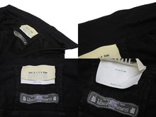 画像をギャラリービューアに読み込む, 極美品 1017 ALYX 9SM blackmeans アリクス ブラックミーンズ デニムジャケット YZERR私物 コットン ポリウレタン ブラック サイズ48 中古 4b005889