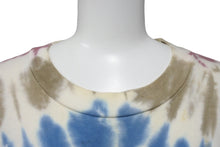 Load image into Gallery viewer, JUST DON ジャストドン レコードロータイダイ ロングスリーブTシャツ ロゴ刺繍 バックプリント YZERR私物 マルチカラー タイダイ サイズM 美品 中古 4b005892