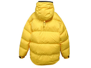 BURBERRY バーバリー パファージャケット ダウンジャケット YZERR私物 8003209 サイズ48 イエロー ポリエステル 美品 中古 4b005894