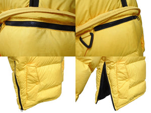 BURBERRY バーバリー パファージャケット ダウンジャケット YZERR私物 8003209 サイズ48 イエロー ポリエステル 美品 中古 4b005894