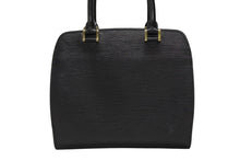 Load image into Gallery viewer, 極美品 LOUIS VUITTON ルイヴィトン エピ ポンヌフ ハンドバッグ M52052 エピレザー ブラック ゴールド金具 中古 4b005896