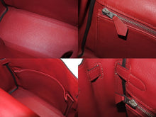 Load image into Gallery viewer, 新品同様 HERMES エルメス ケリー25 2WAY ショルダーバッグ X刻印 ヴォースイフト ルージュグレナシルバー金具 中古 4b005898