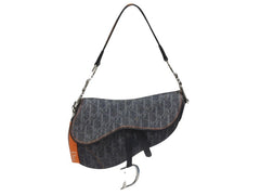 Christian Dior クリスチャンディオール フライトライン サドルバッグ ワンショルダーバッグ トロッター ガリアーノ期 美品 中古 4b005902