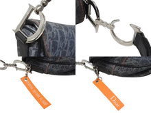 画像をギャラリービューアに読み込む, Christian Dior クリスチャンディオール フライトライン サドルバッグ ワンショルダーバッグ トロッター ガリアーノ期 美品 中古 4b005902