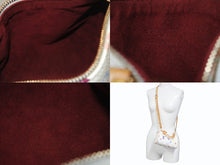 Load image into Gallery viewer, LOUIS VUITTON ルイヴィトン モノグラム マルチカラー ミニスピーディ ハンドバッグ M92645 PVC ヌメ革 ホワイト 村上隆 美品 中古 4b005906
