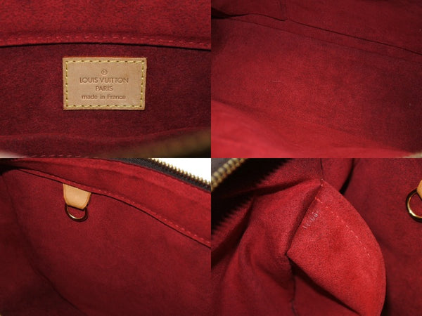 極美品 LOUISVUITTON ルイヴィトン ヴィバシテGM ワンショルダーバッグ M51163 モノグラム PVC レザー ゴールド金具 中古 4b005907