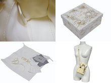 Load image into Gallery viewer, 極美品 CHRISTIAN DIOR クリスチャンディオール Lady Dior マイクロ レディディオール カナージュ 2WAYハンドバッグ レザー イエロー 中古 4b005909