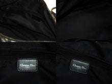 Load image into Gallery viewer, Christian Dior クリスチャンディオール トロッター ボストンバッグ ハンドバッグ ネイビー 美品 中古 4b005911