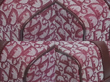 Load image into Gallery viewer, Christian Dior クリスチャンディオール トロッター ミニボストンバッグ ハンドバッグ レッド 美品 中古 4b005912