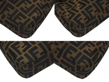 画像をギャラリービューアに読み込む, FENDI フェンディ マンマバケット ワンショルダーバッグ 26424 ズッカ柄 ブラウン キャンバス レザー シルバー金具 美品 中古 4b005926