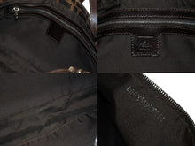 画像をギャラリービューアに読み込む, FENDI フェンディ マンマバケット ワンショルダーバッグ 26424 ズッカ柄 ブラウン キャンバス レザー シルバー金具 美品 中古 4b005926