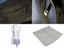 Load image into Gallery viewer, Chloe クロエ MARCIE SMALL SADDLE BAG マーシー スモールサドルバッグ CHC22AS680I3149V カーフスキン ブルー 美品 中古 4b005930