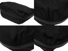 画像をギャラリービューアに読み込む, PRADA プラダ ホーボー ワンショルダーバッグ ハンドバッグ トライアングルロゴ BR3291 ナイロン レザー ブラック シルバー金具 美品 中古 4b005934