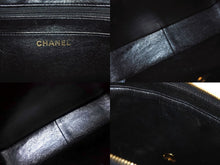 Load image into Gallery viewer, CHANEL シャネル マトラッセラムスキン チェーン スクエアリュック ココマーク ブラック ゴールド金具 美品 中古 4b005940