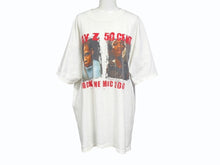 画像をギャラリービューアに読み込む, VINTAGE ヴィンテージ JAY-Z 50CENT ニューヨーク 入手困難 ROC 半袖Tシャツ ホワイト サイズL 美品 中古 4b005944