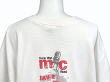 画像をギャラリービューアに読み込む, VINTAGE ヴィンテージ JAY-Z 50CENT ニューヨーク 入手困難 ROC 半袖Tシャツ ホワイト サイズL 美品 中古 4b005944