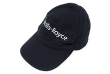画像をギャラリービューアに読み込む, ROLLS ROYCE ロールスロイス RR キャップ 帽子 ブランドロゴ コットン 中国製 ネイビー ワンサイズ 美品 中古 4b005945