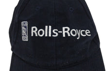 画像をギャラリービューアに読み込む, ROLLS ROYCE ロールスロイス RR キャップ 帽子 ブランドロゴ コットン 中国製 ネイビー ワンサイズ 美品 中古 4b005945
