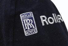 画像をギャラリービューアに読み込む, ROLLS ROYCE ロールスロイス RR キャップ 帽子 ブランドロゴ コットン 中国製 ネイビー ワンサイズ 美品 中古 4b005945