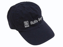 画像をギャラリービューアに読み込む, ROLLS ROYCE ロールスロイス RR キャップ 帽子 ブランドロゴ コットン 中国製 ネイビー ワンサイズ 美品 中古 4b005946