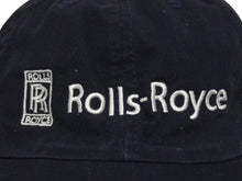 画像をギャラリービューアに読み込む, ROLLS ROYCE ロールスロイス RR キャップ 帽子 ブランドロゴ コットン 中国製 ネイビー ワンサイズ 美品 中古 4b005946