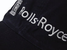 画像をギャラリービューアに読み込む, ROLLS ROYCE ロールスロイス RR キャップ 帽子 ブランドロゴ コットン 中国製 ネイビー ワンサイズ 美品 中古 4b005946