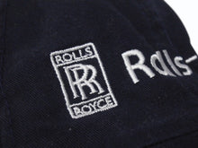 画像をギャラリービューアに読み込む, ROLLS ROYCE ロールスロイス RR キャップ 帽子 ブランドロゴ コットン 中国製 ネイビー ワンサイズ 美品 中古 4b005946