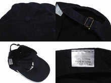 画像をギャラリービューアに読み込む, ROLLS ROYCE ロールスロイス RR キャップ 帽子 ブランドロゴ コットン 中国製 ネイビー ワンサイズ 美品 中古 4b005946