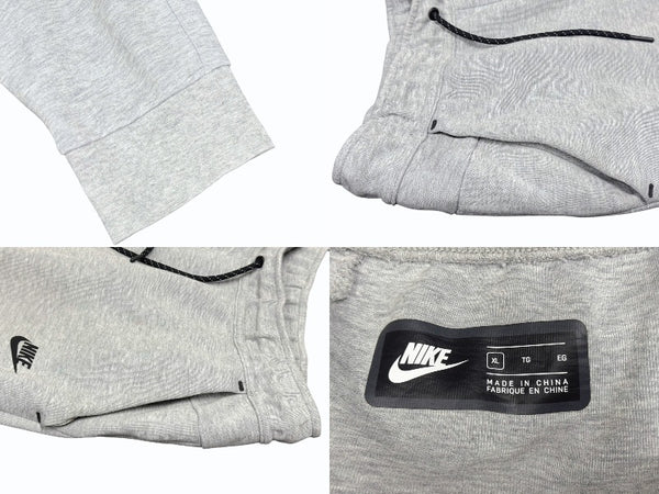 NIKE ナイキ テックフリース ジョガーパンツ スウェットパンツ CHINA製 コットン グレー サイズXL 美品 中古 4b005948