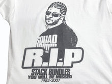 画像をギャラリービューアに読み込む, VINTAGE ヴィンテージ 半袖Ｔシャツ Stack Bundles スタックバンドルス SUN WEAR ホワイト ブラック サイズL 美品 中古 4b005950