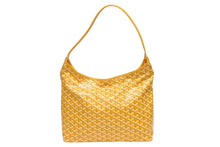 画像をギャラリービューアに読み込む, 新品同様 GOYARD ゴヤール ボエム ホーボーバッグ イエロー BOHEMEPMLTY33CL33P コーティングキャンバス シルバー金具 中古 4b005954