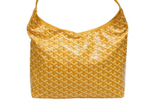 画像をギャラリービューアに読み込む, 新品同様 GOYARD ゴヤール ボエム ホーボーバッグ イエロー BOHEMEPMLTY33CL33P コーティングキャンバス シルバー金具 中古 4b005954