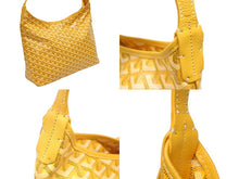 画像をギャラリービューアに読み込む, 新品同様 GOYARD ゴヤール ボエム ホーボーバッグ イエロー BOHEMEPMLTY33CL33P コーティングキャンバス シルバー金具 中古 4b005954