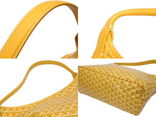 画像をギャラリービューアに読み込む, 新品同様 GOYARD ゴヤール ボエム ホーボーバッグ イエロー BOHEMEPMLTY33CL33P コーティングキャンバス シルバー金具 中古 4b005954