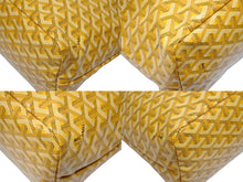画像をギャラリービューアに読み込む, 新品同様 GOYARD ゴヤール ボエム ホーボーバッグ イエロー BOHEMEPMLTY33CL33P コーティングキャンバス シルバー金具 中古 4b005954
