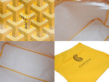 画像をギャラリービューアに読み込む, 新品同様 GOYARD ゴヤール ボエム ホーボーバッグ イエロー BOHEMEPMLTY33CL33P コーティングキャンバス シルバー金具 中古 4b005954