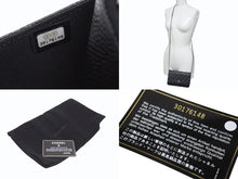 Load image into Gallery viewer, 極美品 CHANEL シャネル クラシック チェーンウォレット AP0250 30番台 キャビアスキン ココマーク キルティング ブラック 中古 4b005962