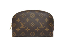 画像をギャラリービューアに読み込む, 新品未使用 LOUIS VUITTON ルイヴィトン ポシェットコスメティックPM ポーチ M47515 モノグラム ブラウン ゴールド金具 中古 4b005965
