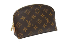 画像をギャラリービューアに読み込む, 新品未使用 LOUIS VUITTON ルイヴィトン ポシェットコスメティックPM ポーチ M47515 モノグラム ブラウン ゴールド金具 中古 4b005965