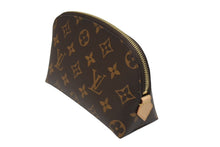 画像をギャラリービューアに読み込む, 新品未使用 LOUIS VUITTON ルイヴィトン ポシェットコスメティックPM ポーチ M47515 モノグラム ブラウン ゴールド金具 中古 4b005965