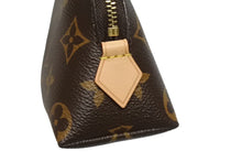 画像をギャラリービューアに読み込む, 新品未使用 LOUIS VUITTON ルイヴィトン ポシェットコスメティックPM ポーチ M47515 モノグラム ブラウン ゴールド金具 中古 4b005965