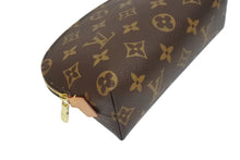 画像をギャラリービューアに読み込む, 新品未使用 LOUIS VUITTON ルイヴィトン ポシェットコスメティックPM ポーチ M47515 モノグラム ブラウン ゴールド金具 中古 4b005965