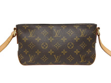 画像をギャラリービューアに読み込む, LOUIS VUITTON ルイヴィトン トローター ショルダーバッグ M51240 モノグラム ブラウン レザー PVC 美品 中古 4b005969