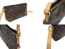画像をギャラリービューアに読み込む, LOUIS VUITTON ルイヴィトン トローター ショルダーバッグ M51240 モノグラム ブラウン レザー PVC 美品 中古 4b005969