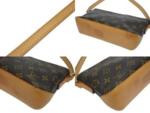 画像をギャラリービューアに読み込む, LOUIS VUITTON ルイヴィトン トローター ショルダーバッグ M51240 モノグラム ブラウン レザー PVC 美品 中古 4b005969