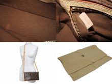 画像をギャラリービューアに読み込む, LOUIS VUITTON ルイヴィトン トローター ショルダーバッグ M51240 モノグラム ブラウン レザー PVC 美品 中古 4b005969